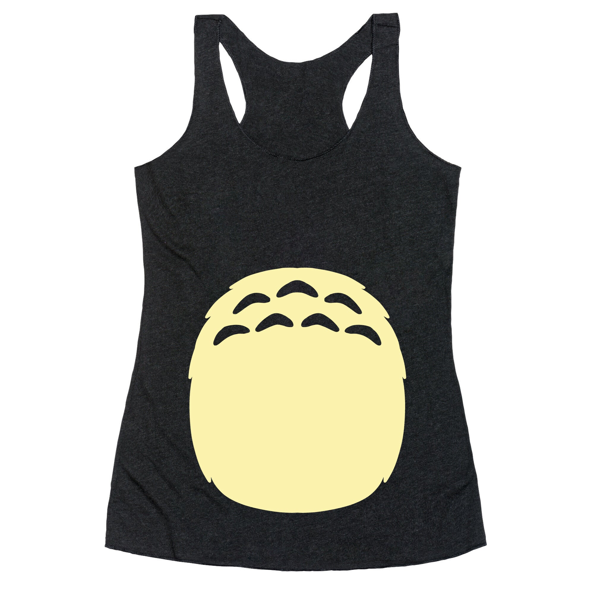 Totoro Tummy Racerback Tank